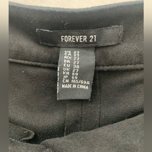 Black lace up shorts - Picture 4 of 6